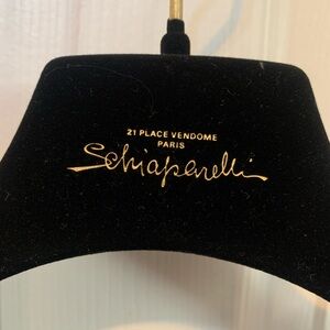Schiaparelli Black Velvet Hanger